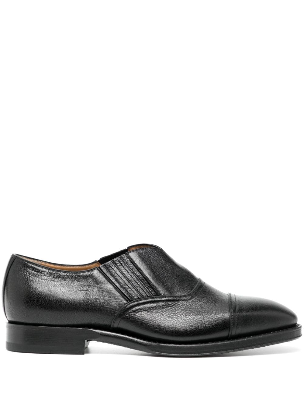 Bally elasticated-panels leather loafers - Black von Bally