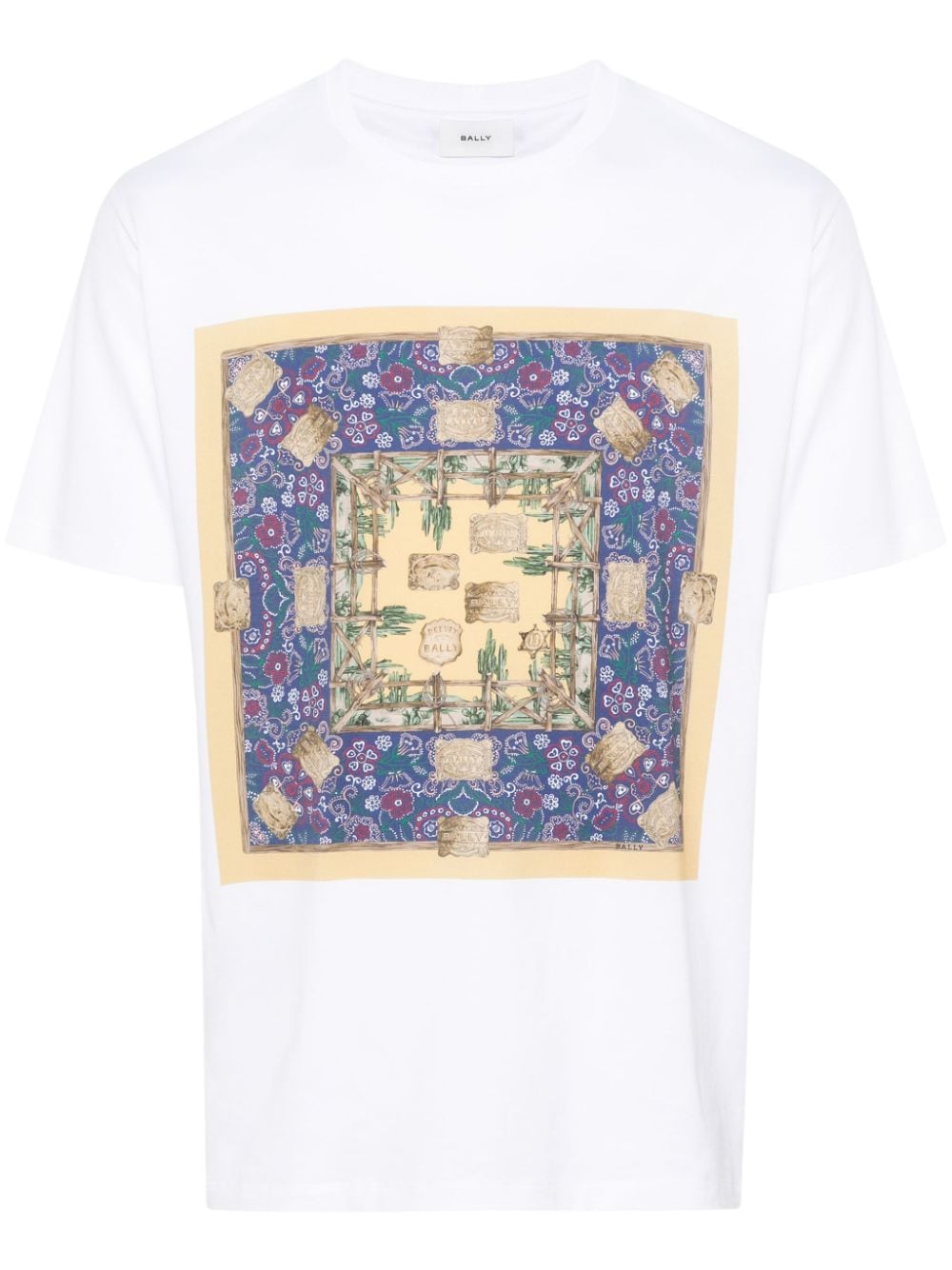 Bally graphic-print cotton T-shirt - White von Bally