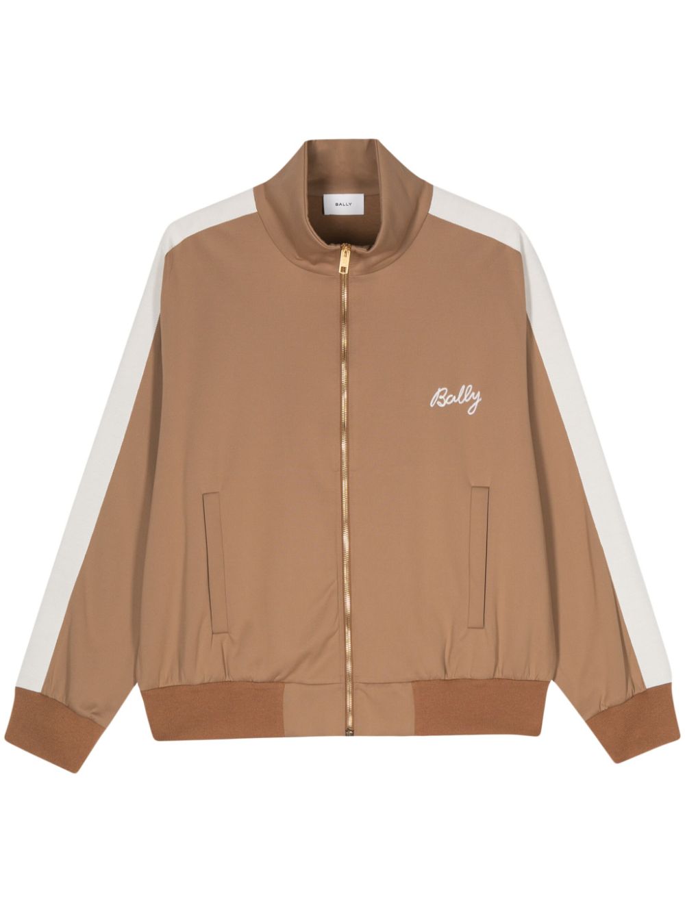 Bally grosgrain-trim lightweight jacket - Brown von Bally