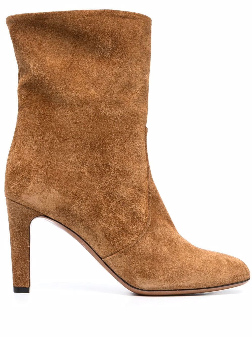 Bally heeled suede boots - Brown von Bally