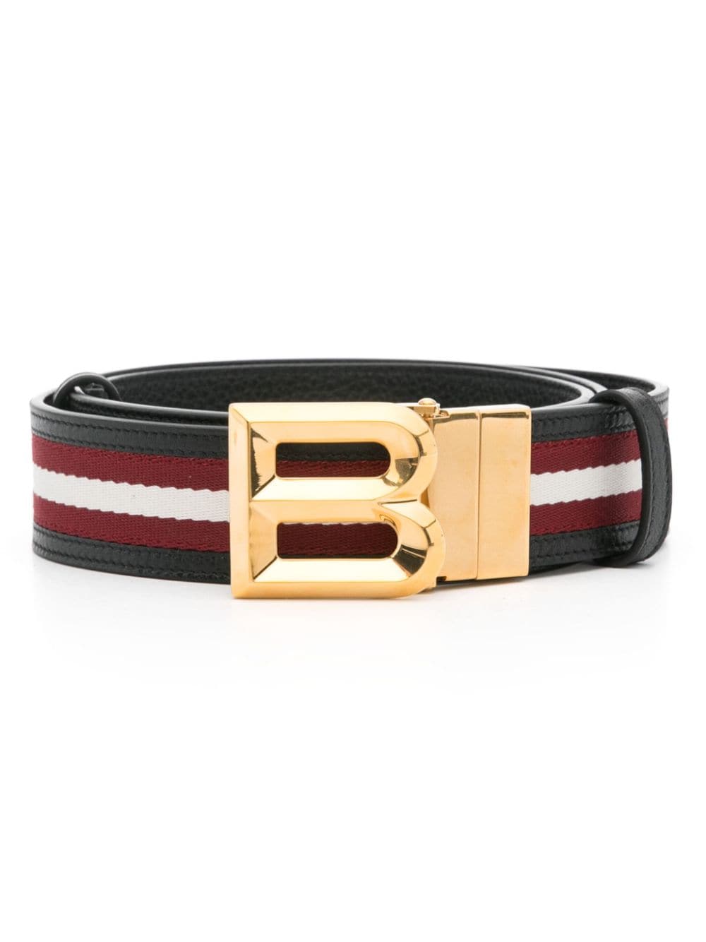 Bally logo-buckle belt - Black von Bally