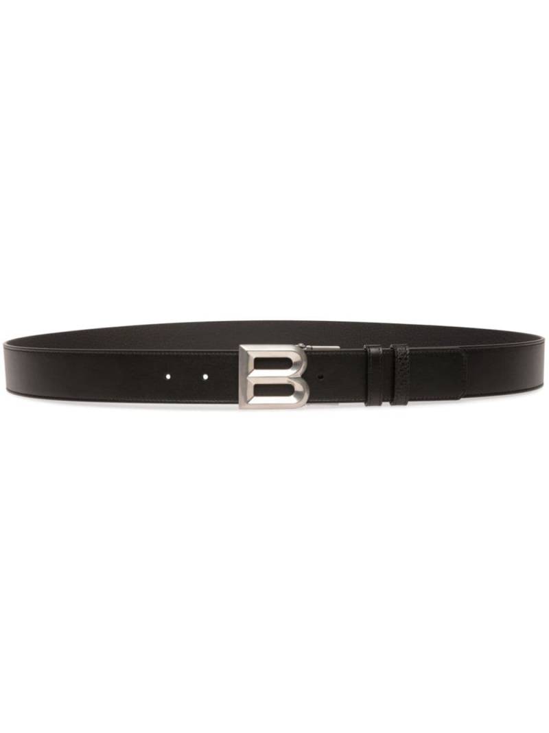 Bally logo-buckle leather belt - Black von Bally