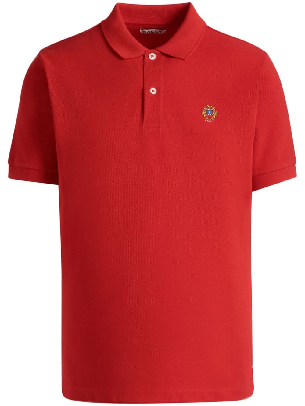 Bally logo-embroidered organic cotton polo shirt von Bally