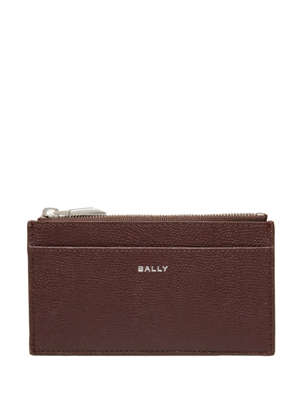 Bally logo-print leather wallet - Brown von Bally
