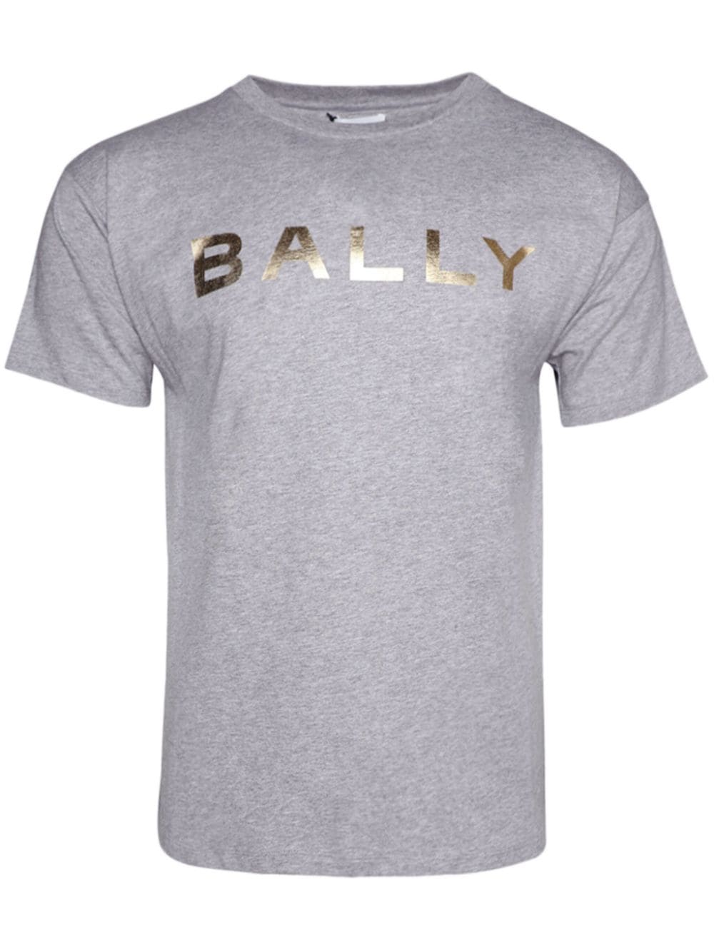 Bally logo-print mélange cotton T-shirt - Grey von Bally