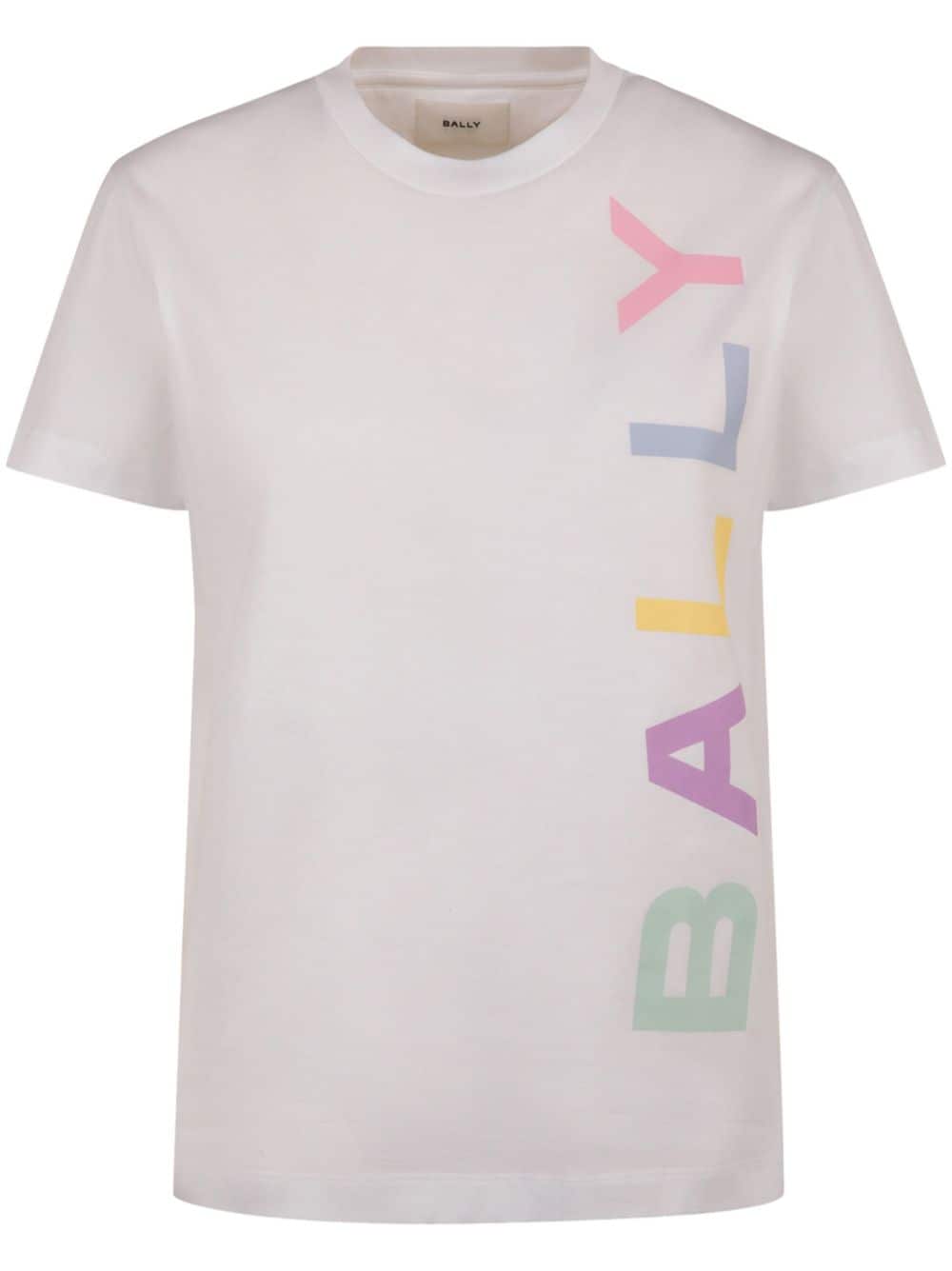 Bally logo-print short-sleeve T-shirt - White von Bally