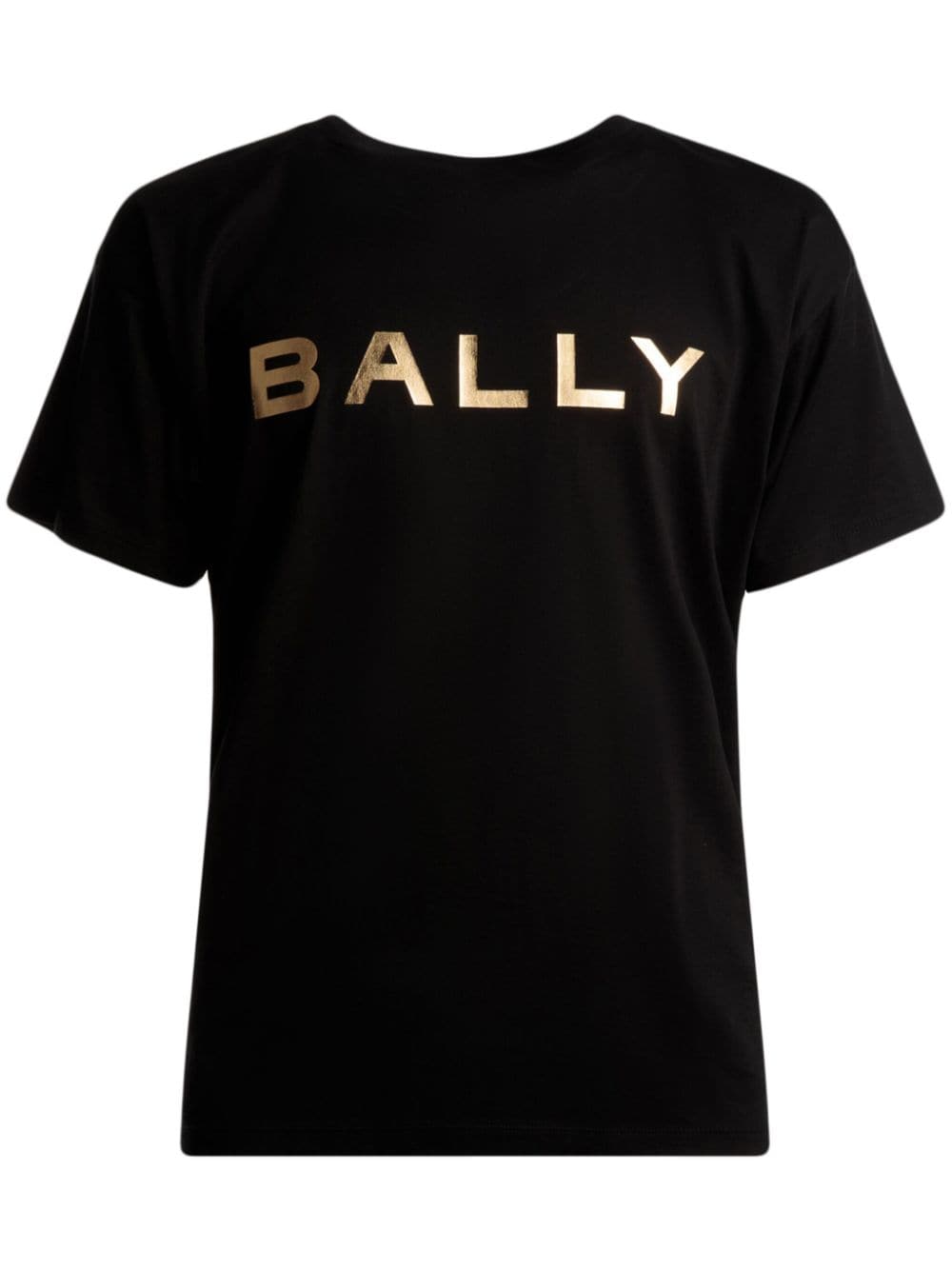 Bally metallic-logo cotton T-shirt - Black von Bally
