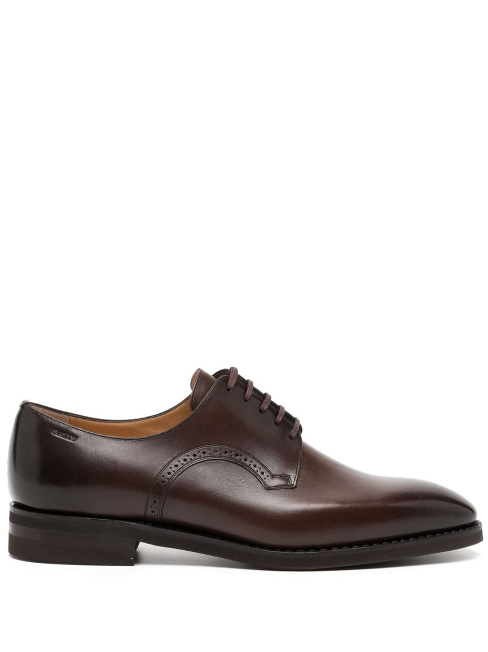 Bally ombré-effect leather derby shoes - Brown von Bally