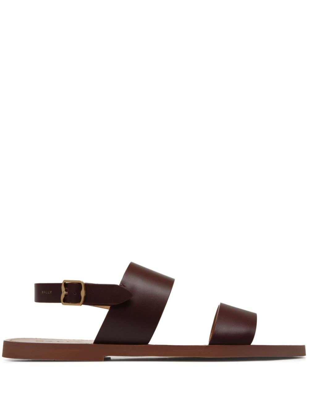 Bally open-toe leather sandals - Brown von Bally