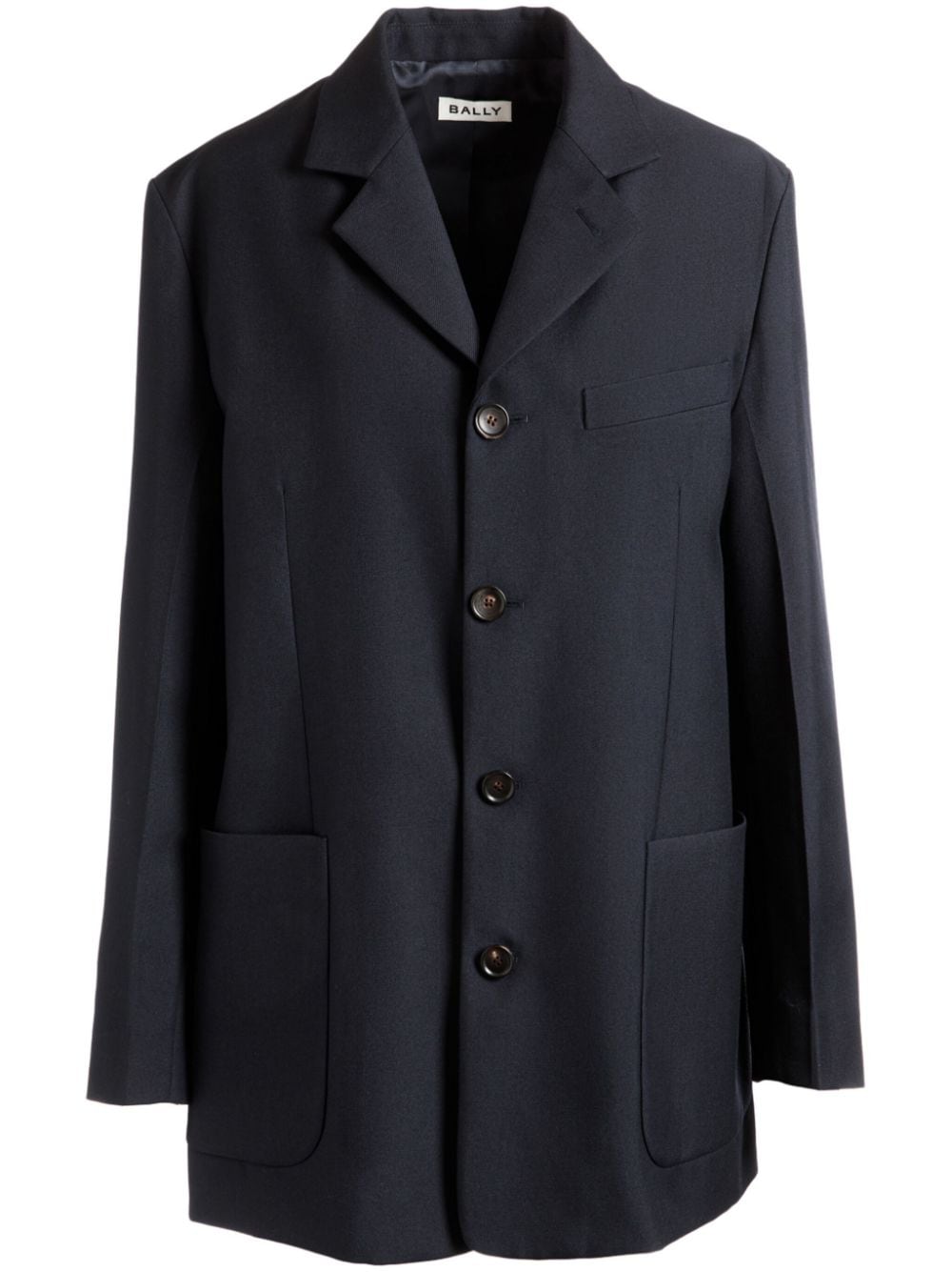 Bally single-breasted tailored jacket - Blue von Bally