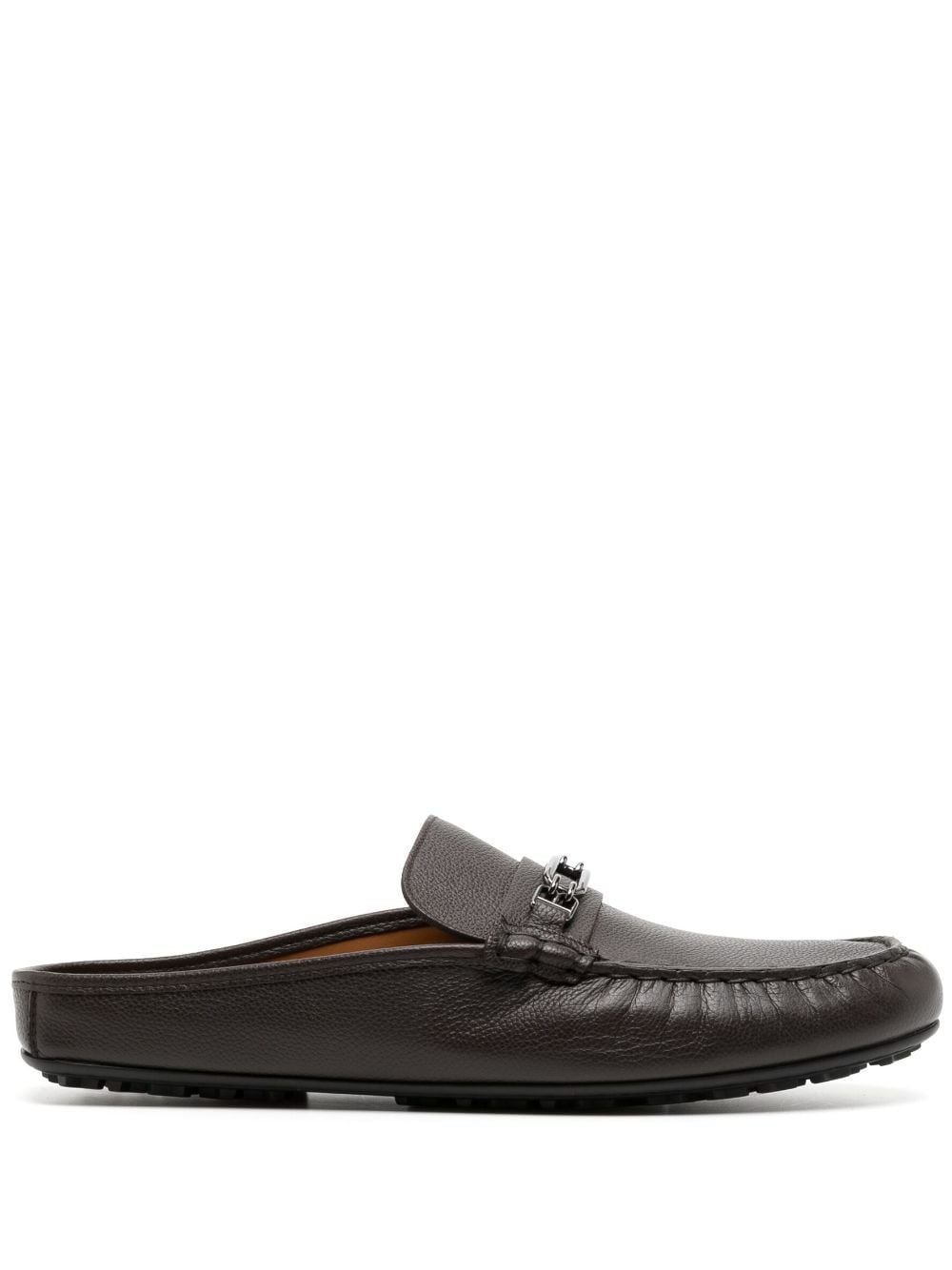 Bally slip on-style leather loafers - Black von Bally