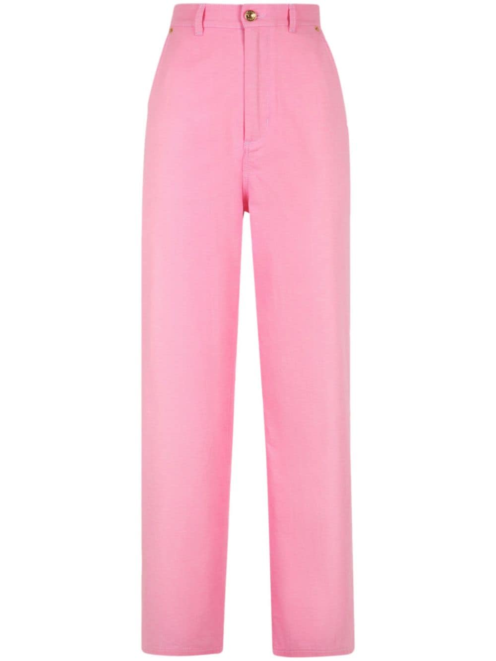 Bally straight-leg high-waist trousers - Pink von Bally