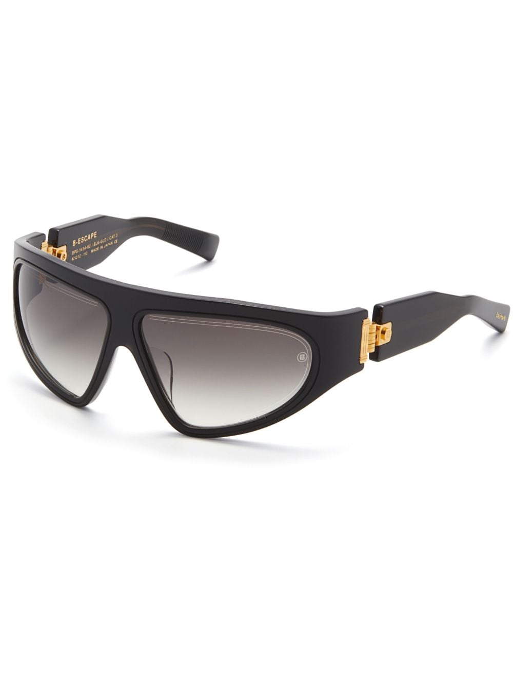 Balmain Eyewear B-Escape pilot-frame sunglasses - Black von Balmain Eyewear