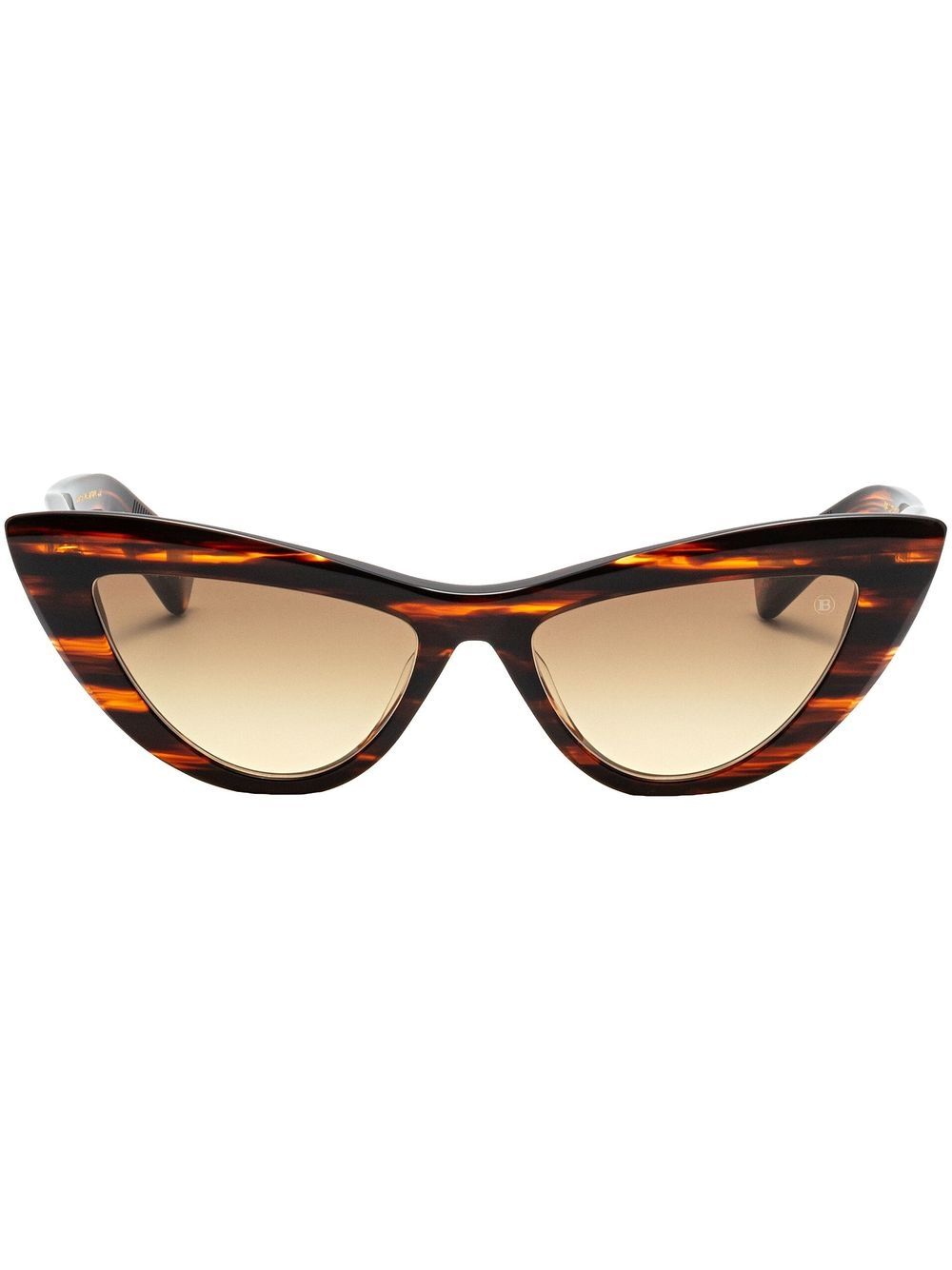 Balmain Eyewear Jolie cat-eye frame sunglasses - Brown von Balmain Eyewear