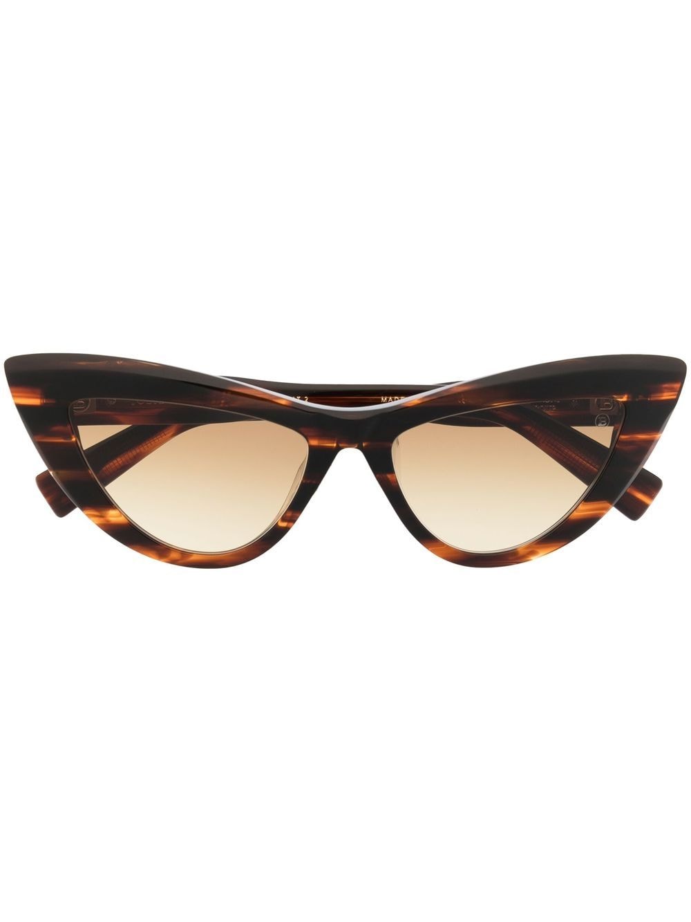Balmain Eyewear Jolie cat-eye sunglasses - Brown von Balmain Eyewear