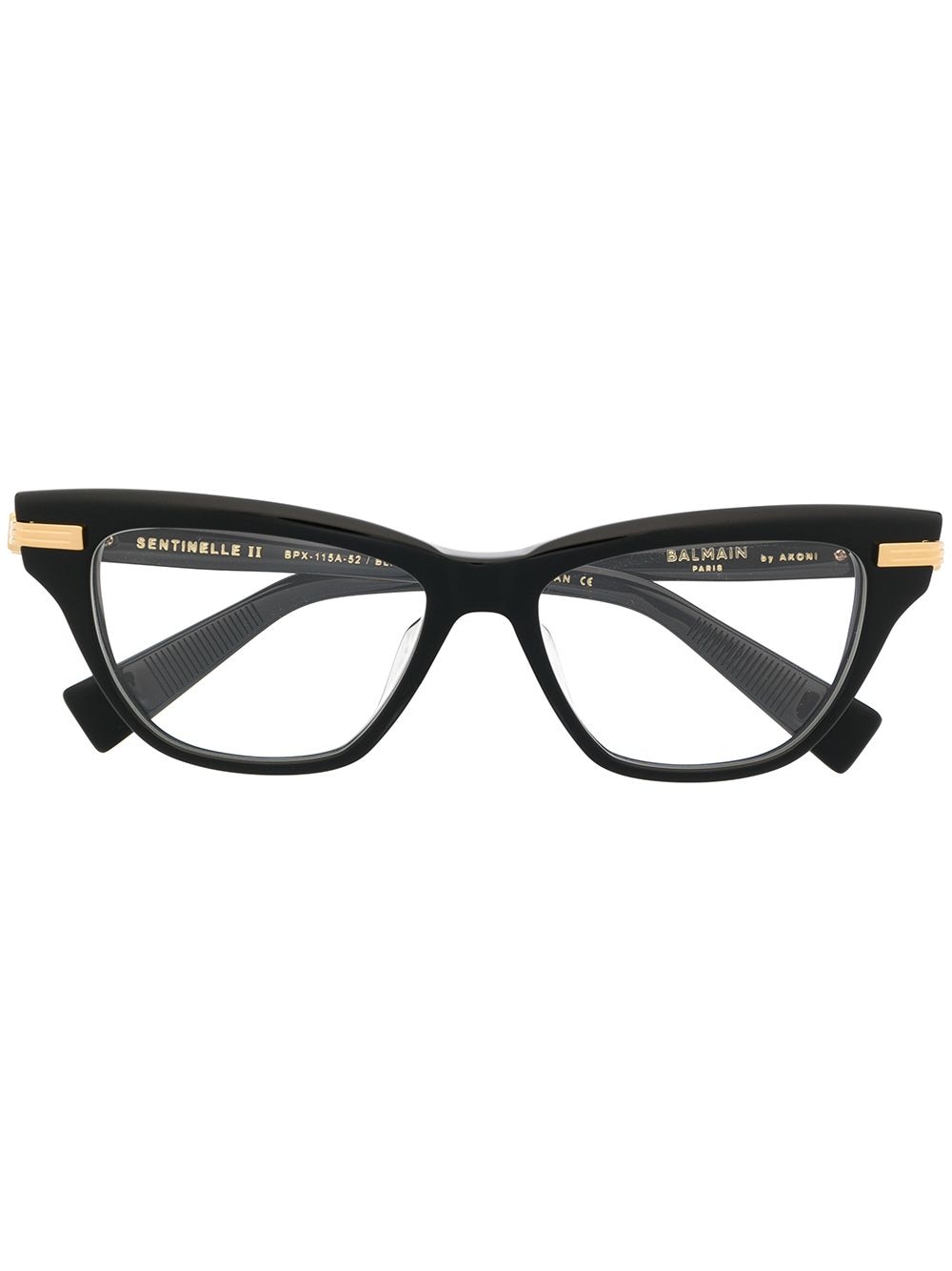 Balmain Eyewear Sentinelle II glasses - Black von Balmain Eyewear