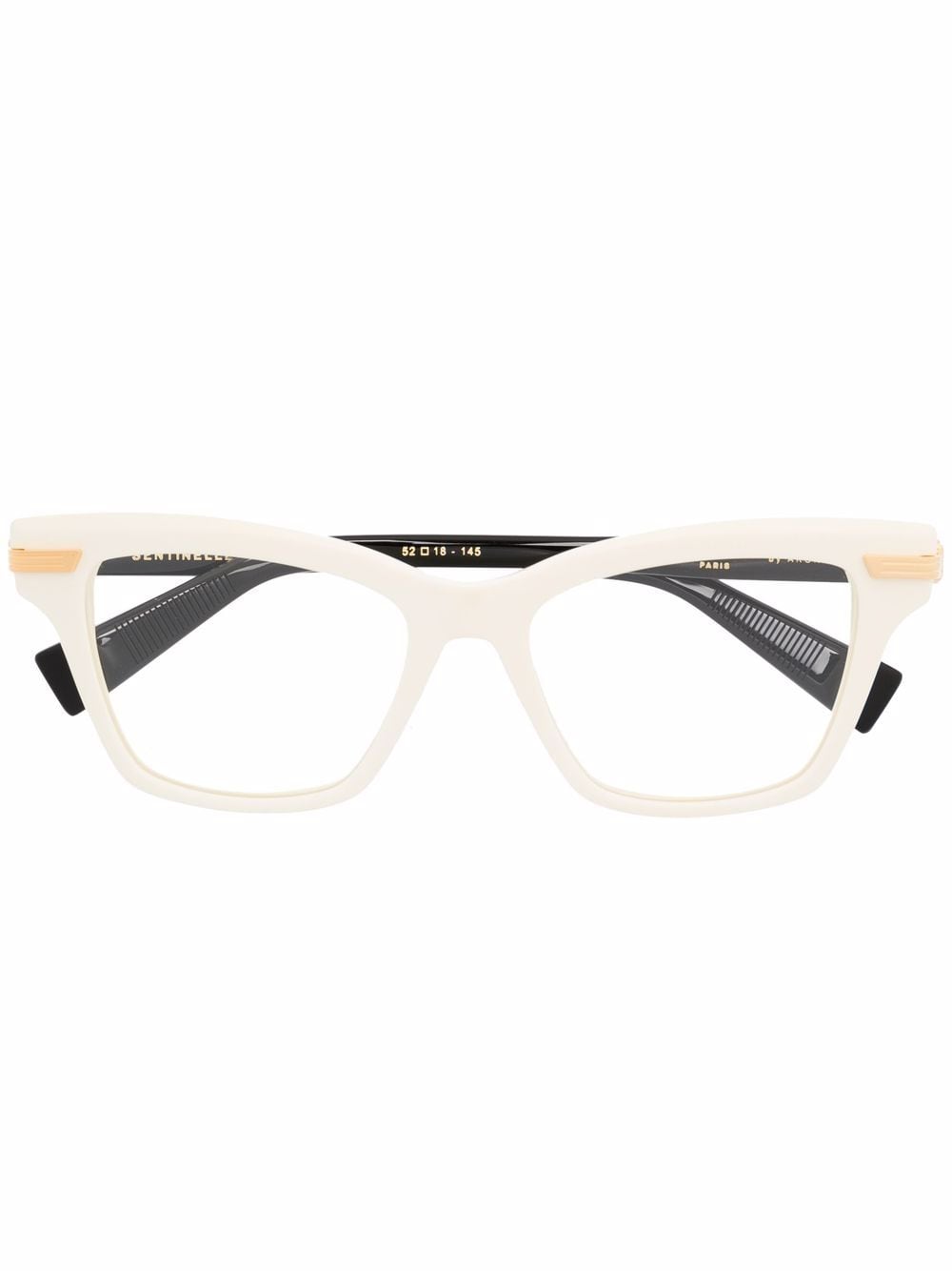 Balmain Eyewear Sentinelle III glasses - White von Balmain Eyewear