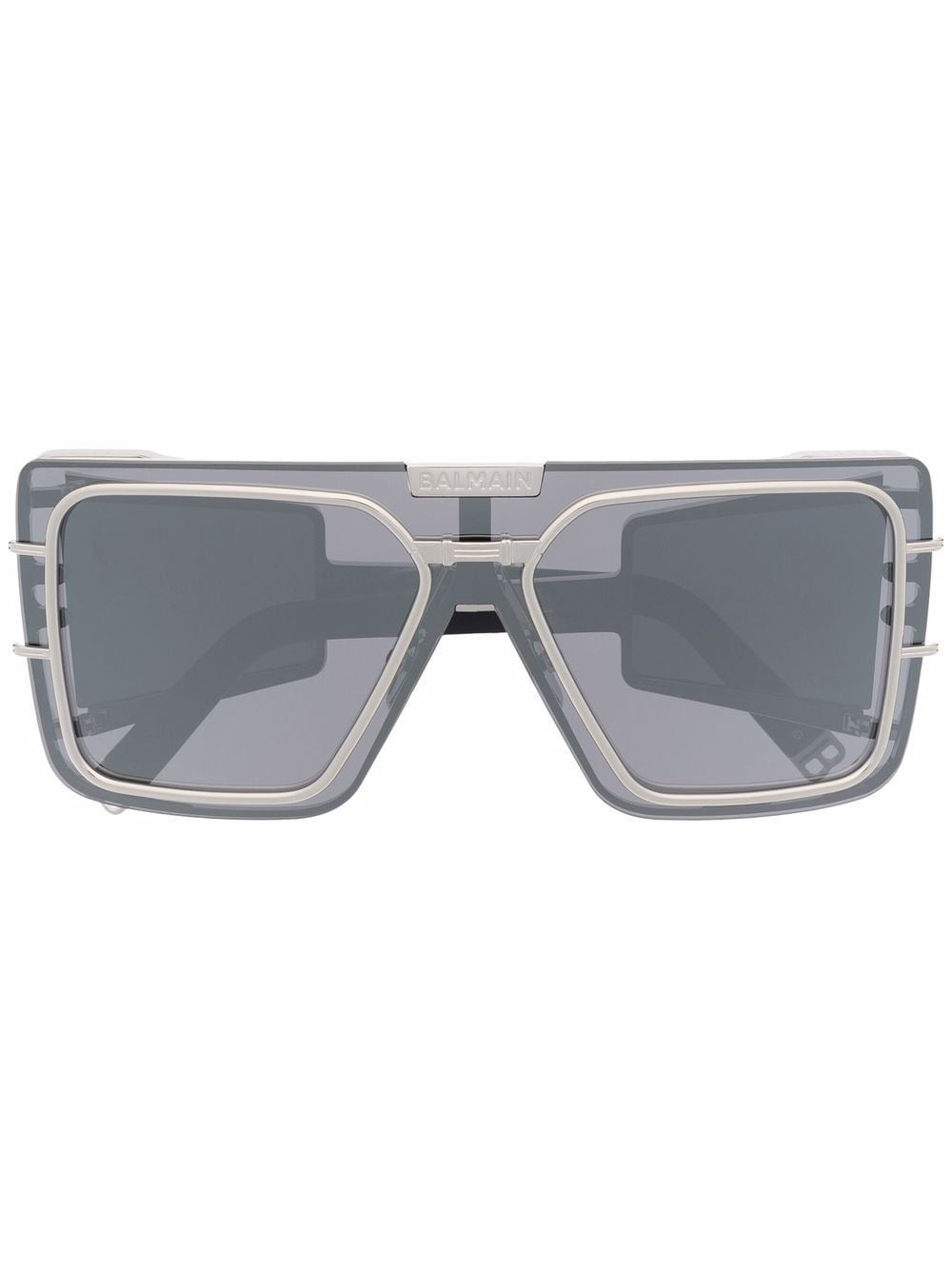 Balmain Eyewear Wonder Boy square-frame sunglasses - Blue von Balmain Eyewear