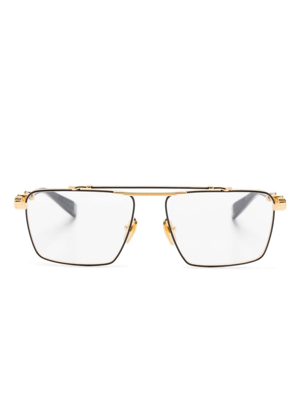 Balmain Eyewear pilot-frame glasses - Black von Balmain Eyewear