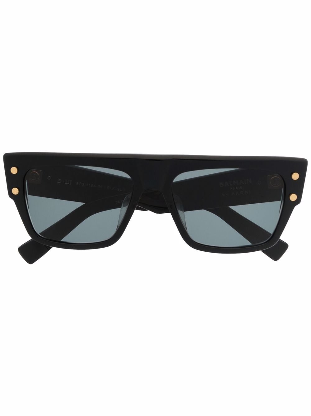 Balmain Eyewear square-frame sunglasses - Black von Balmain Eyewear