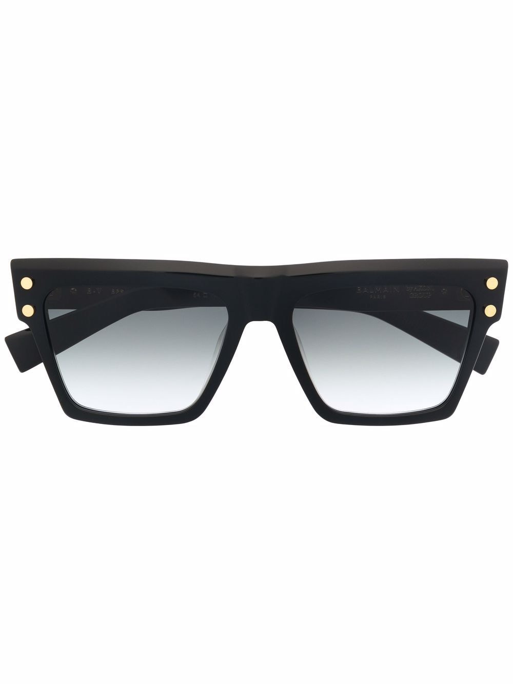 Balmain Eyewear square-frame tinted sunglasses - Black von Balmain Eyewear