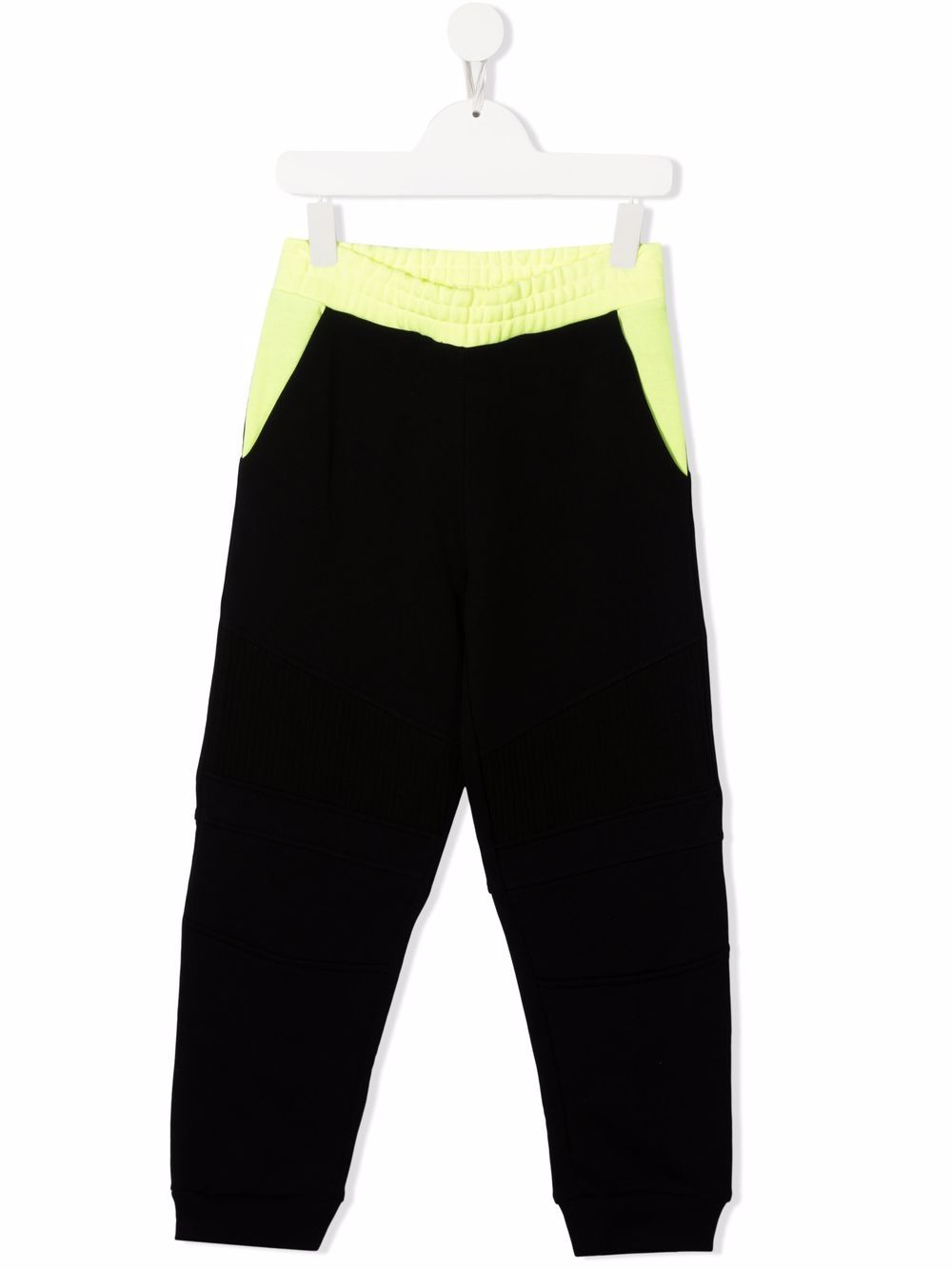 Balmain Kids colour-block track pants - Black von Balmain Kids