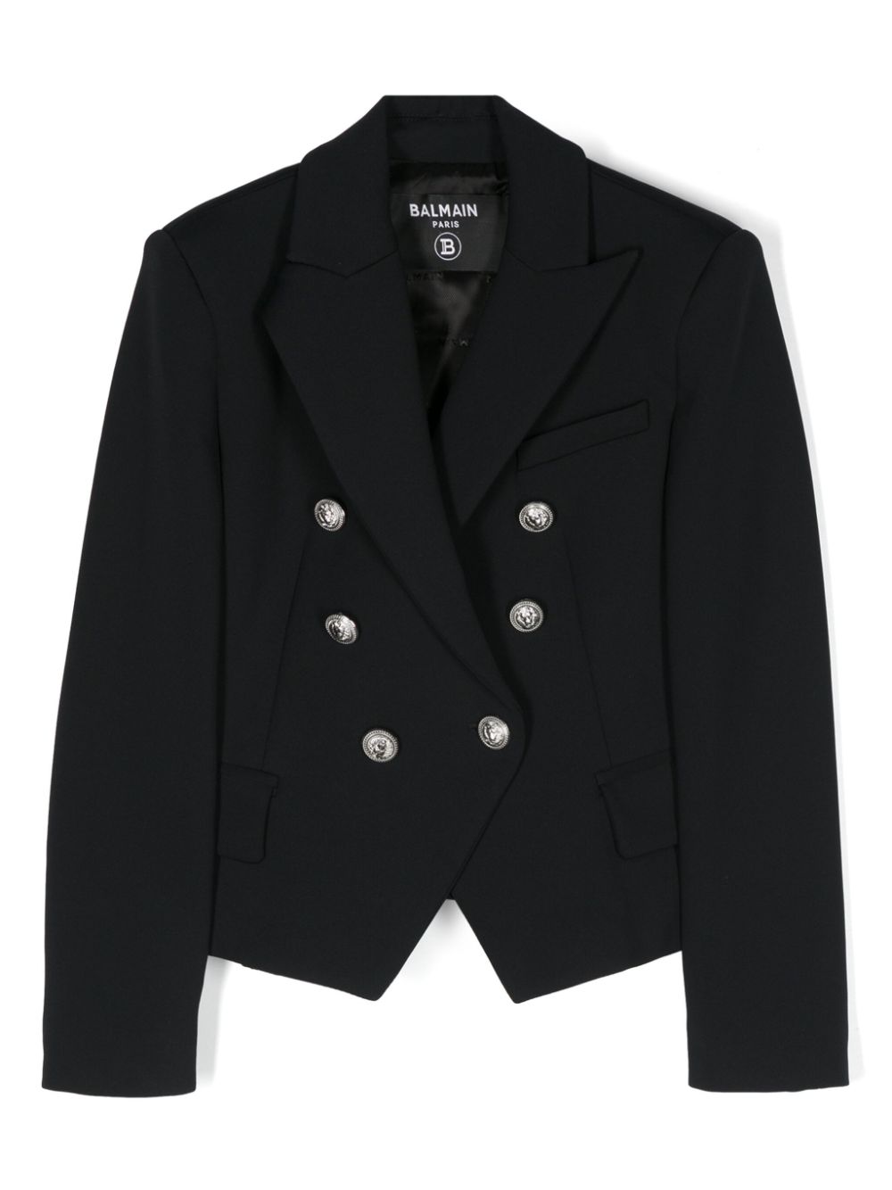 Balmain Kids double-breasted blazer - Black von Balmain Kids