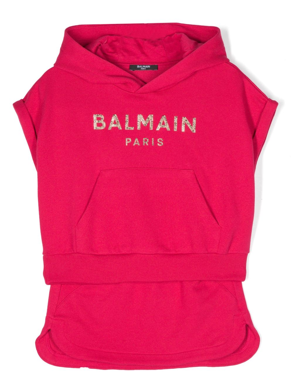 Balmain Kids logo-embellished skirt set - Pink von Balmain Kids