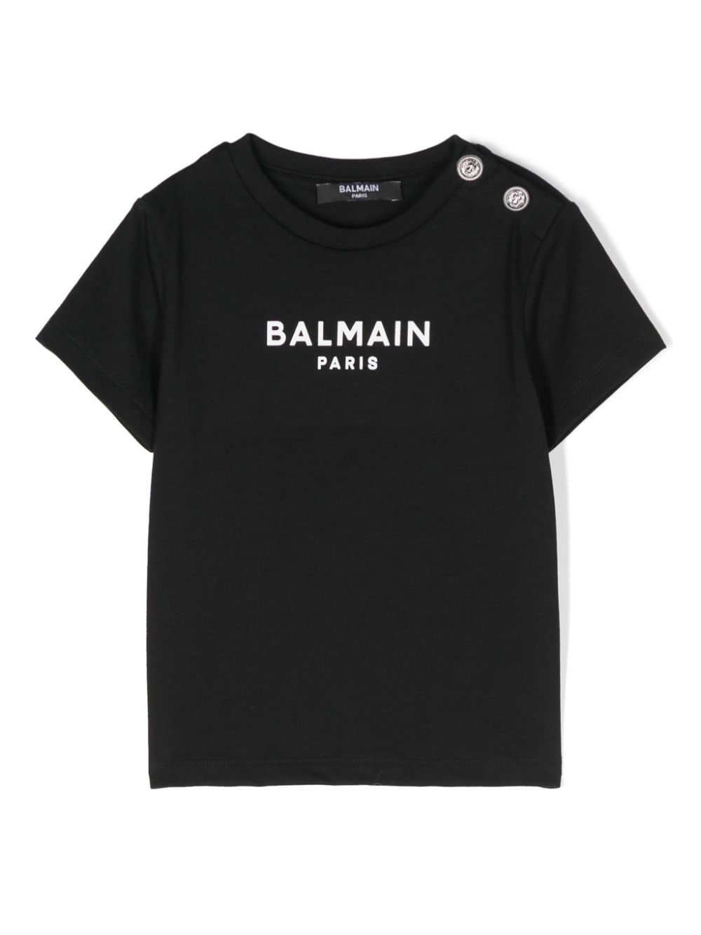 Balmain Kids logo-print T-shirt - Black von Balmain Kids
