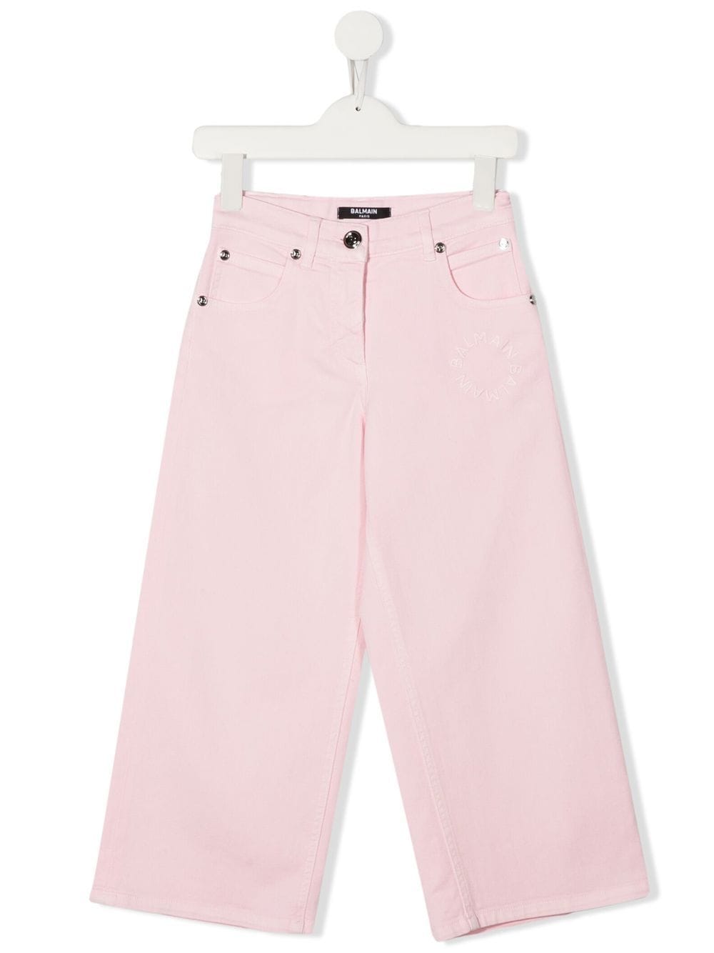 Balmain Kids straight-leg trousers - Pink von Balmain Kids