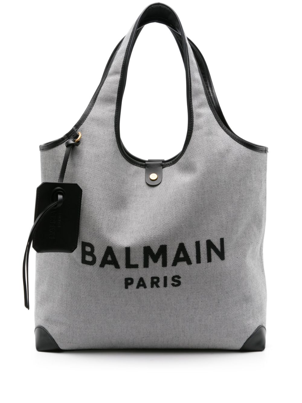 Balmain B-Army canvas tote bag - Black von Balmain