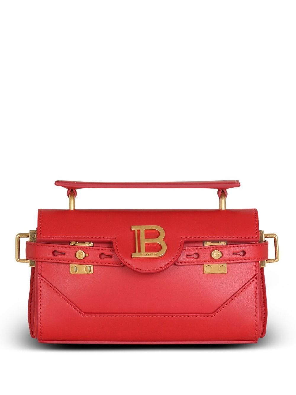 Balmain B-Buzz 19 shoulder bag - Red von Balmain