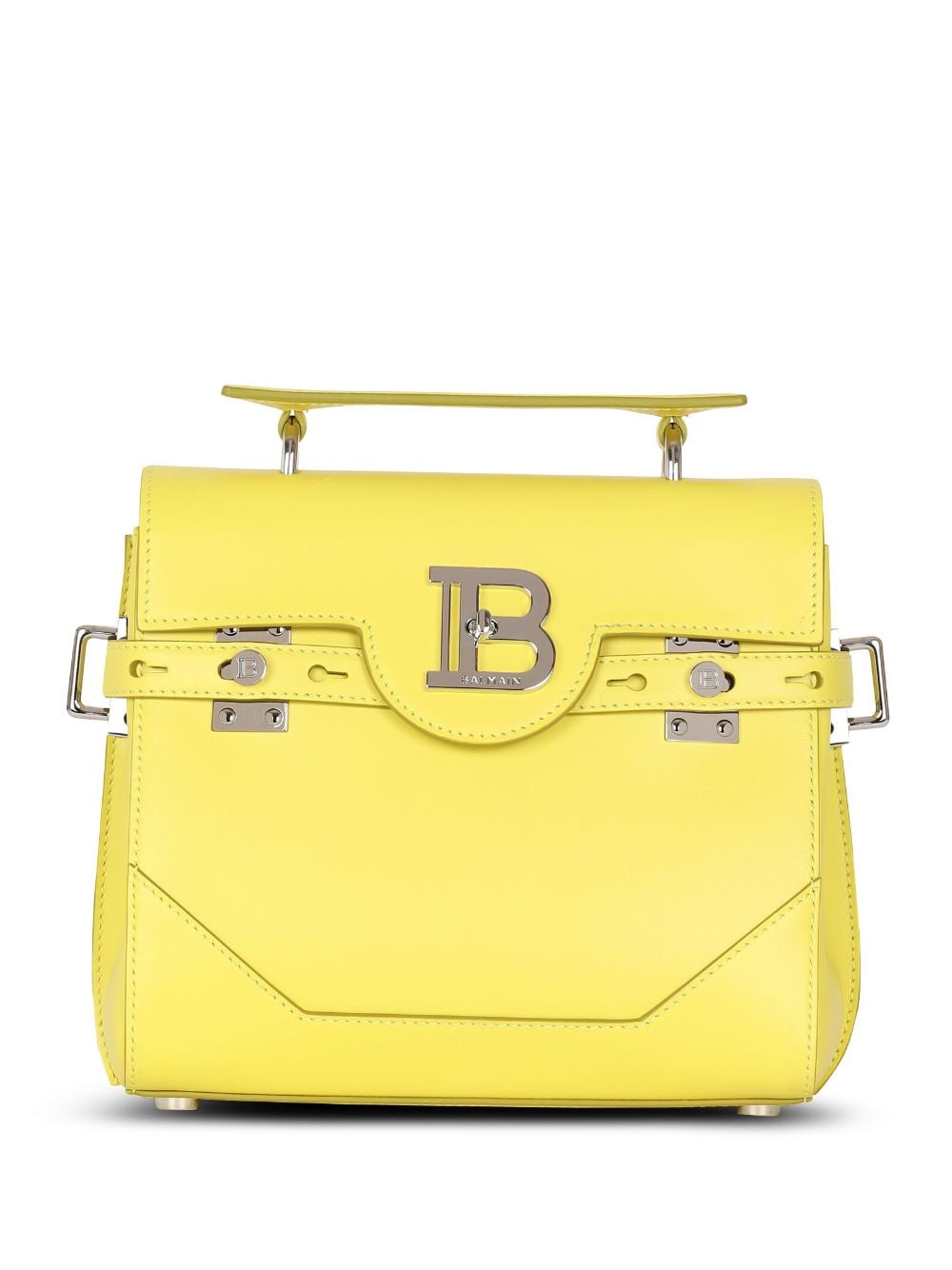 Balmain B-Buzz 23 leather shoulder bag - Yellow von Balmain