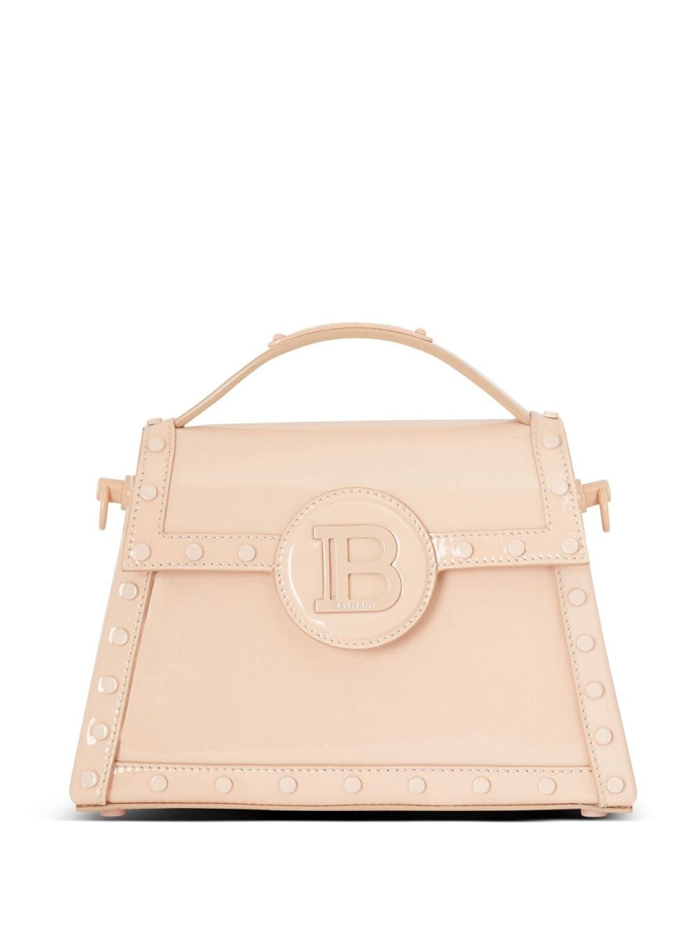 Balmain B-Buzz Dynasty leather handbag - Neutrals von Balmain