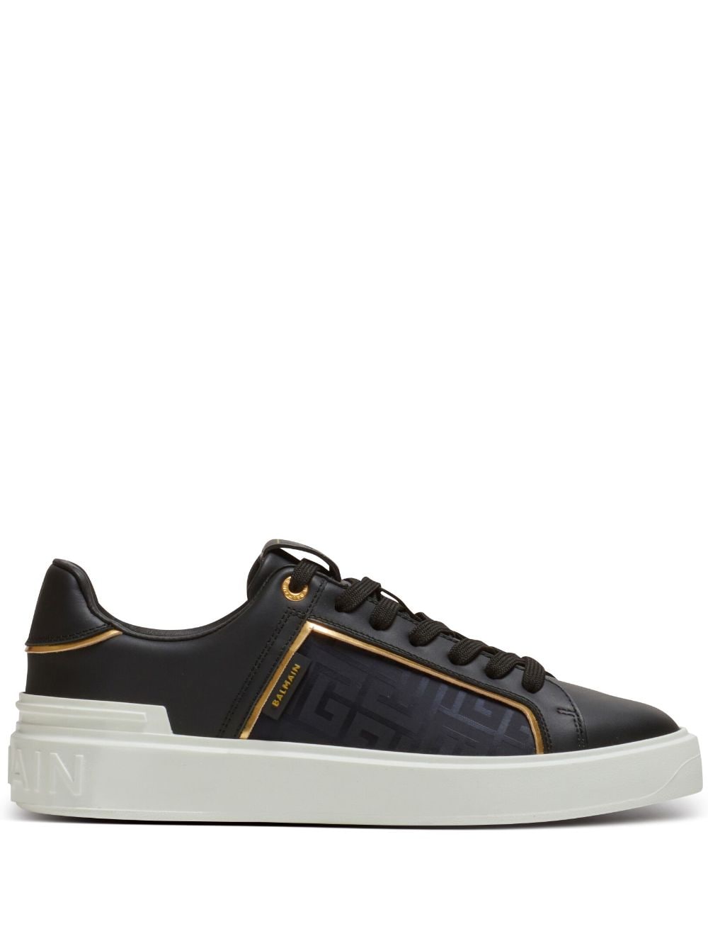 Balmain B-Court low-top sneakers - Black von Balmain