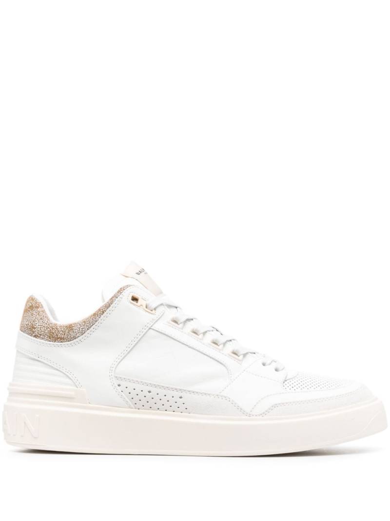 Balmain B-Court mid-top sneakers - White von Balmain