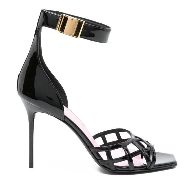 Balmain Hohe Schuhe - Uma Patent Leather Pumps - Gr. 41 (EU) - in Schwarz - für Damen von Balmain