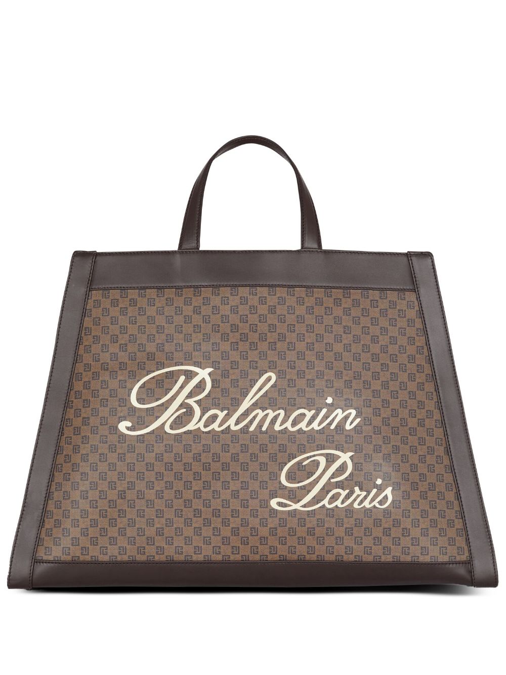 Balmain mini Olivier's Cabas tote bag - Brown von Balmain