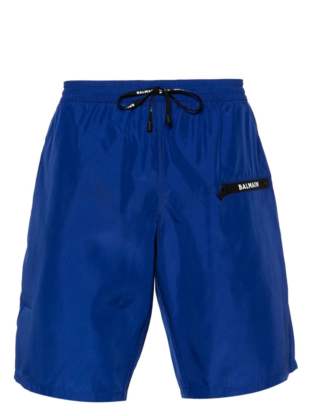 Balmain Surfer logo-print swim shorts - Blue von Balmain