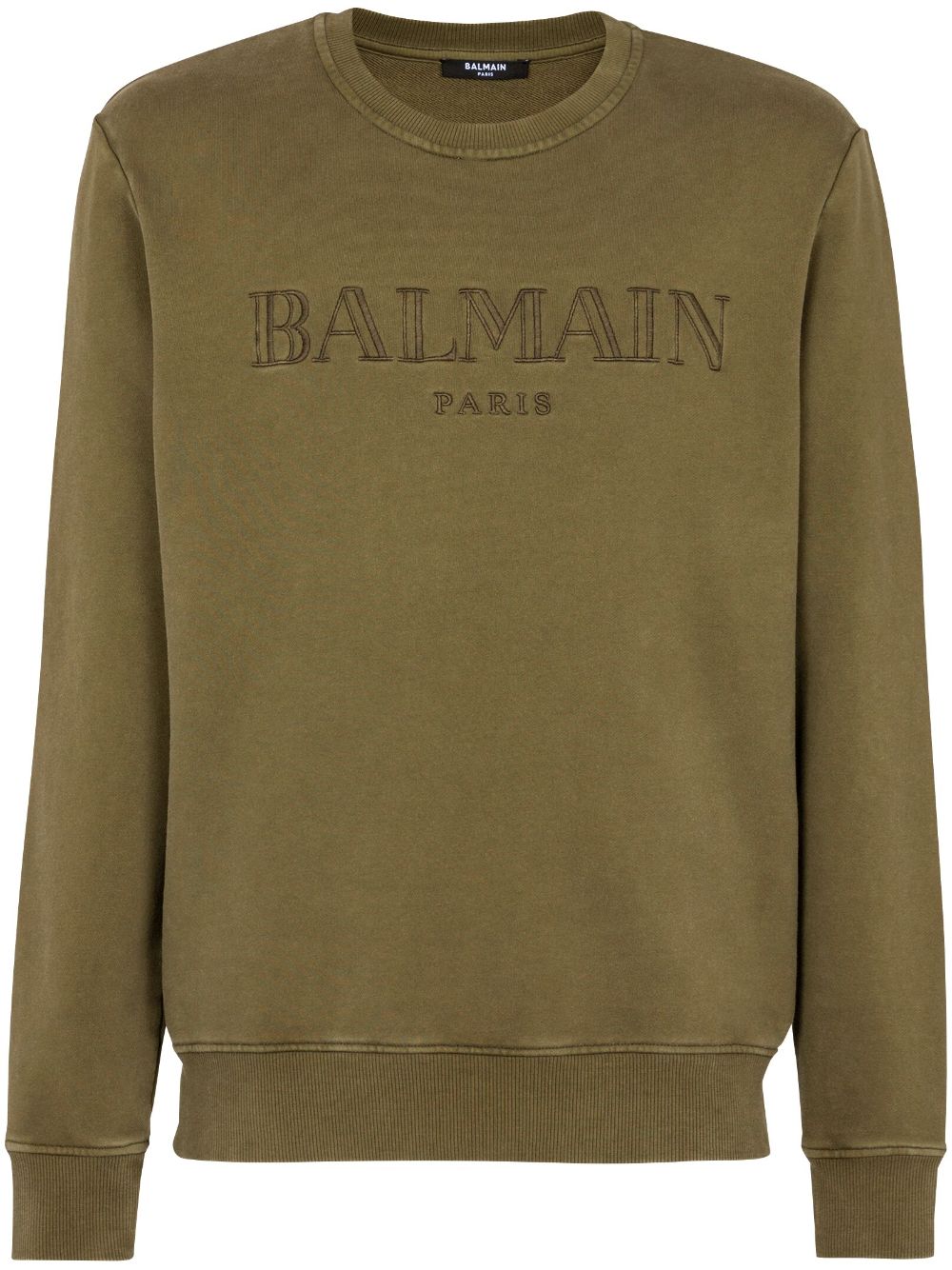 Balmain Vintage Balmain cotton sweatshirt - Green von Balmain