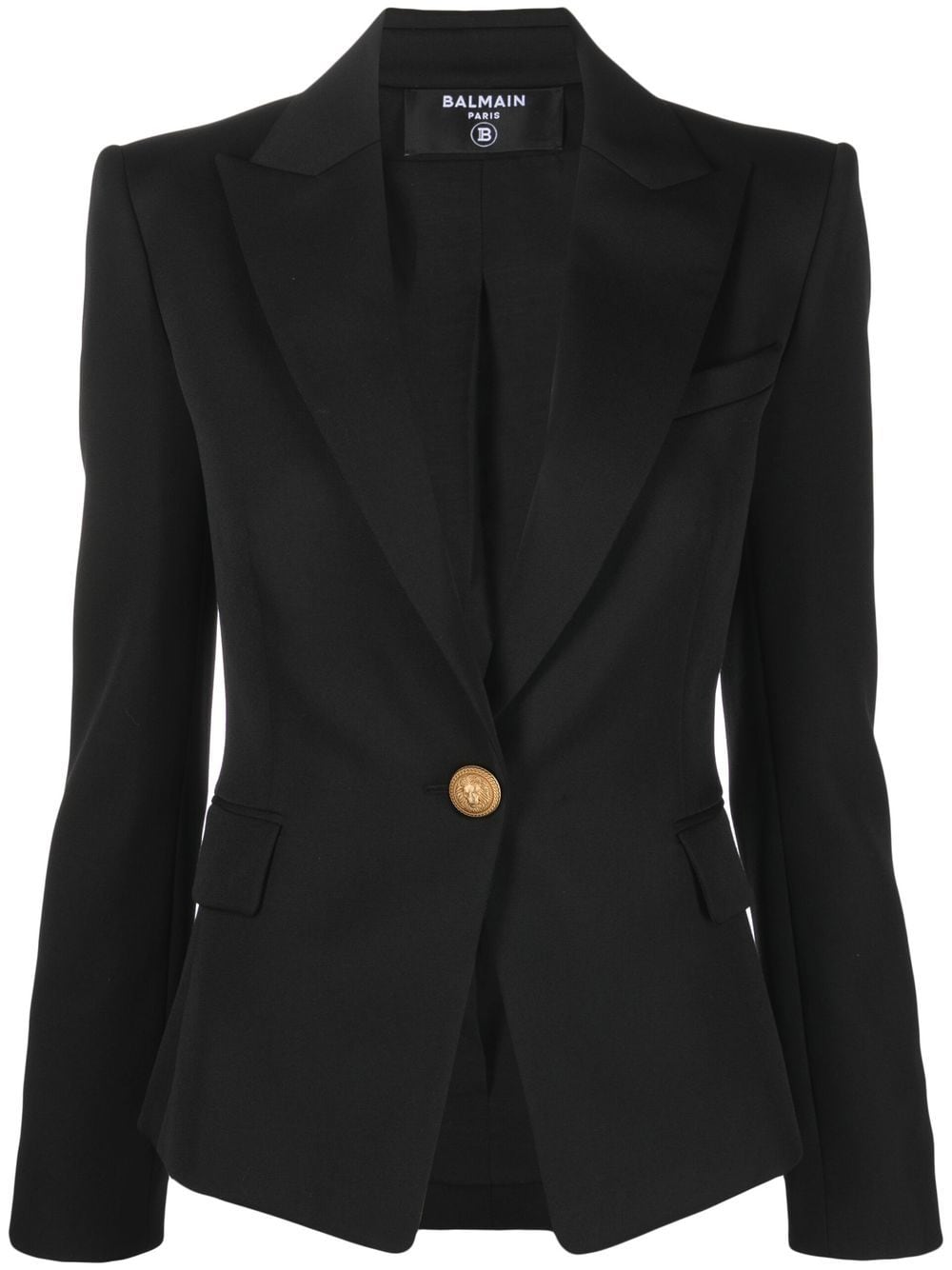 Balmain buttoned tailored blazer - Black von Balmain