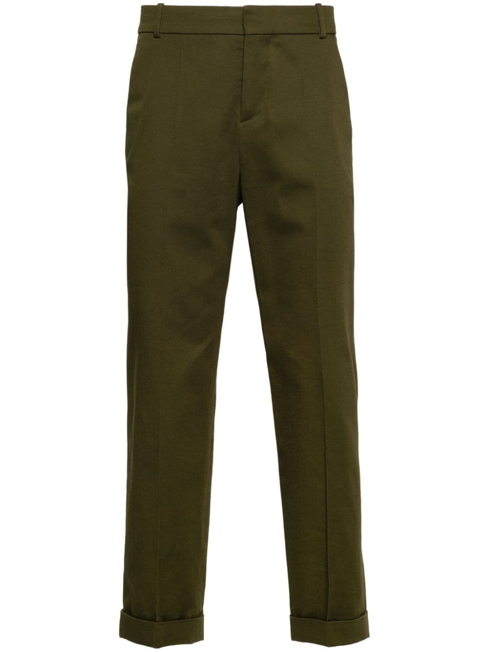 Balmain cotton tapered trousers - Green von Balmain