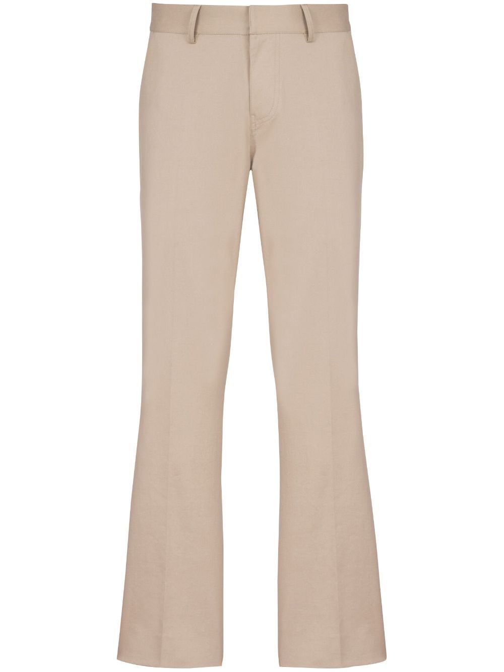 Balmain cropped flared trousers - Neutrals von Balmain