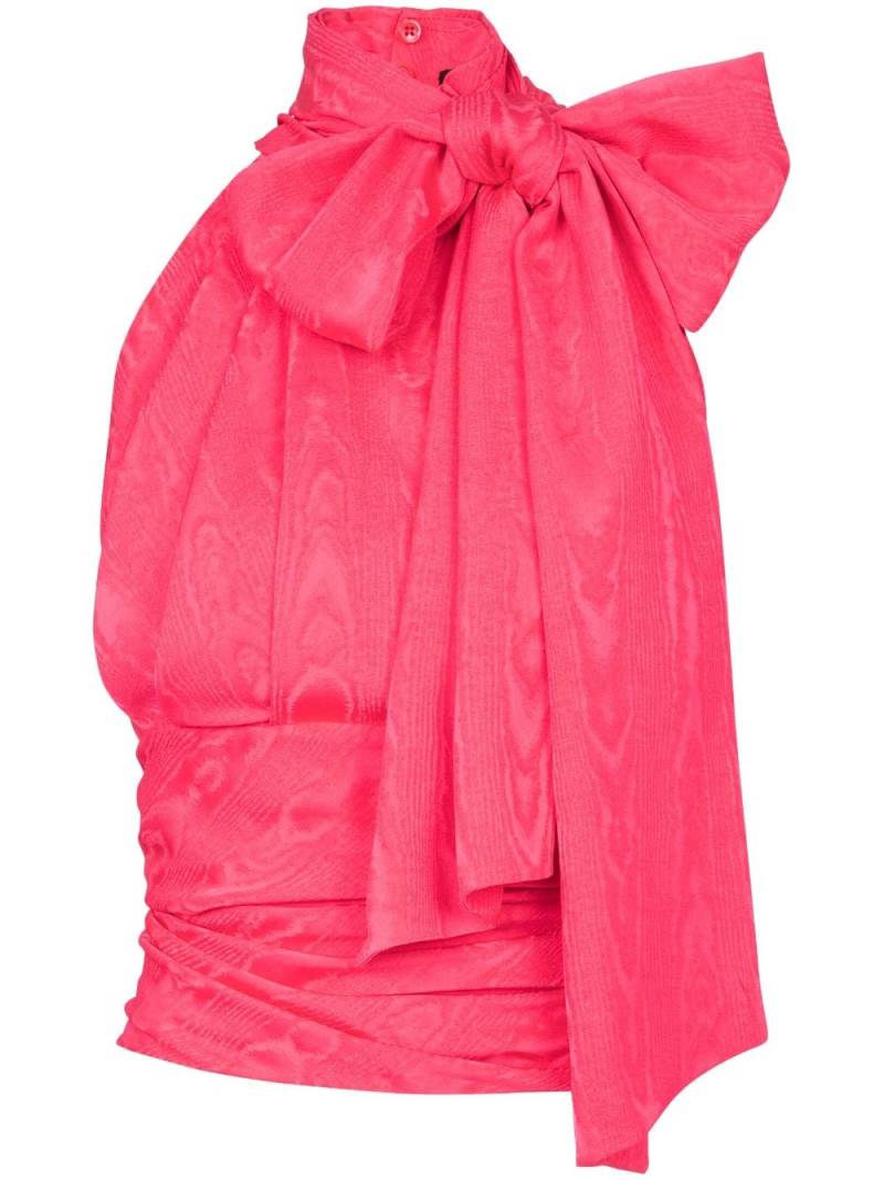 Balmain draped sleeveless blouse - Pink von Balmain