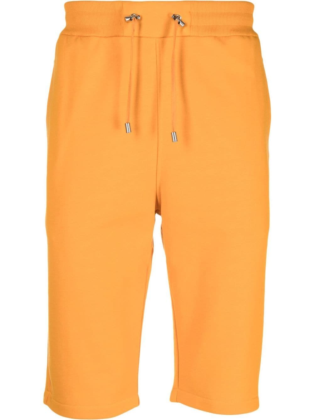 Balmain drawstring-waist cotton shorts - Orange von Balmain