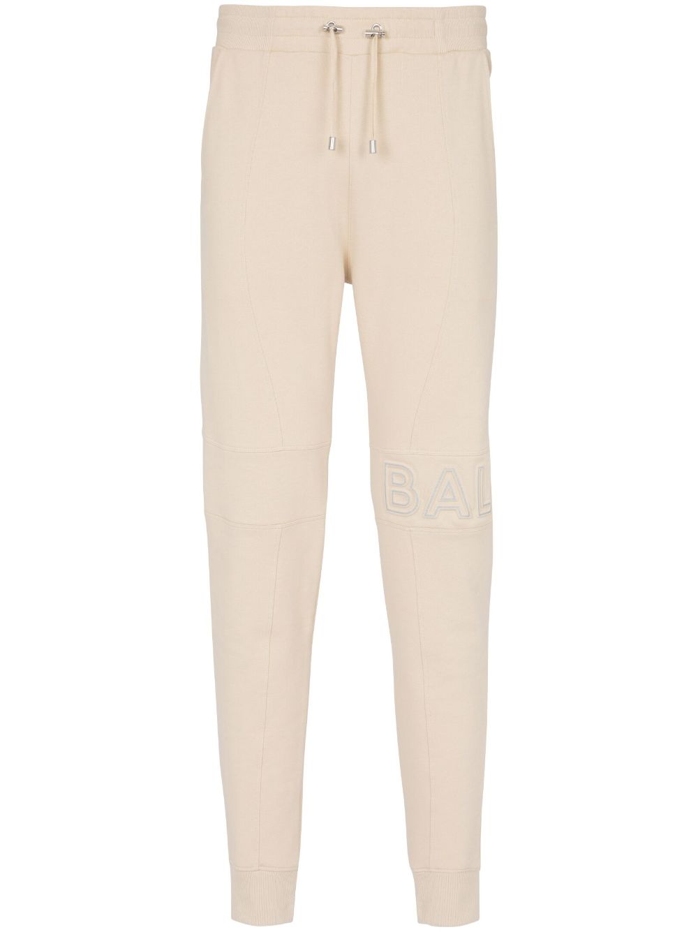 Balmain drawstring-waist track pants - Neutrals von Balmain