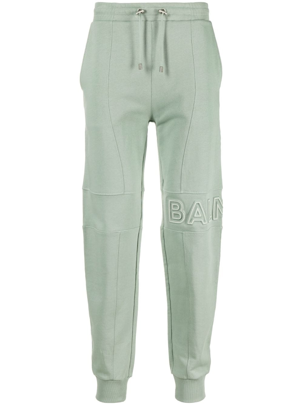 Balmain logo-embossed track pants - Green von Balmain