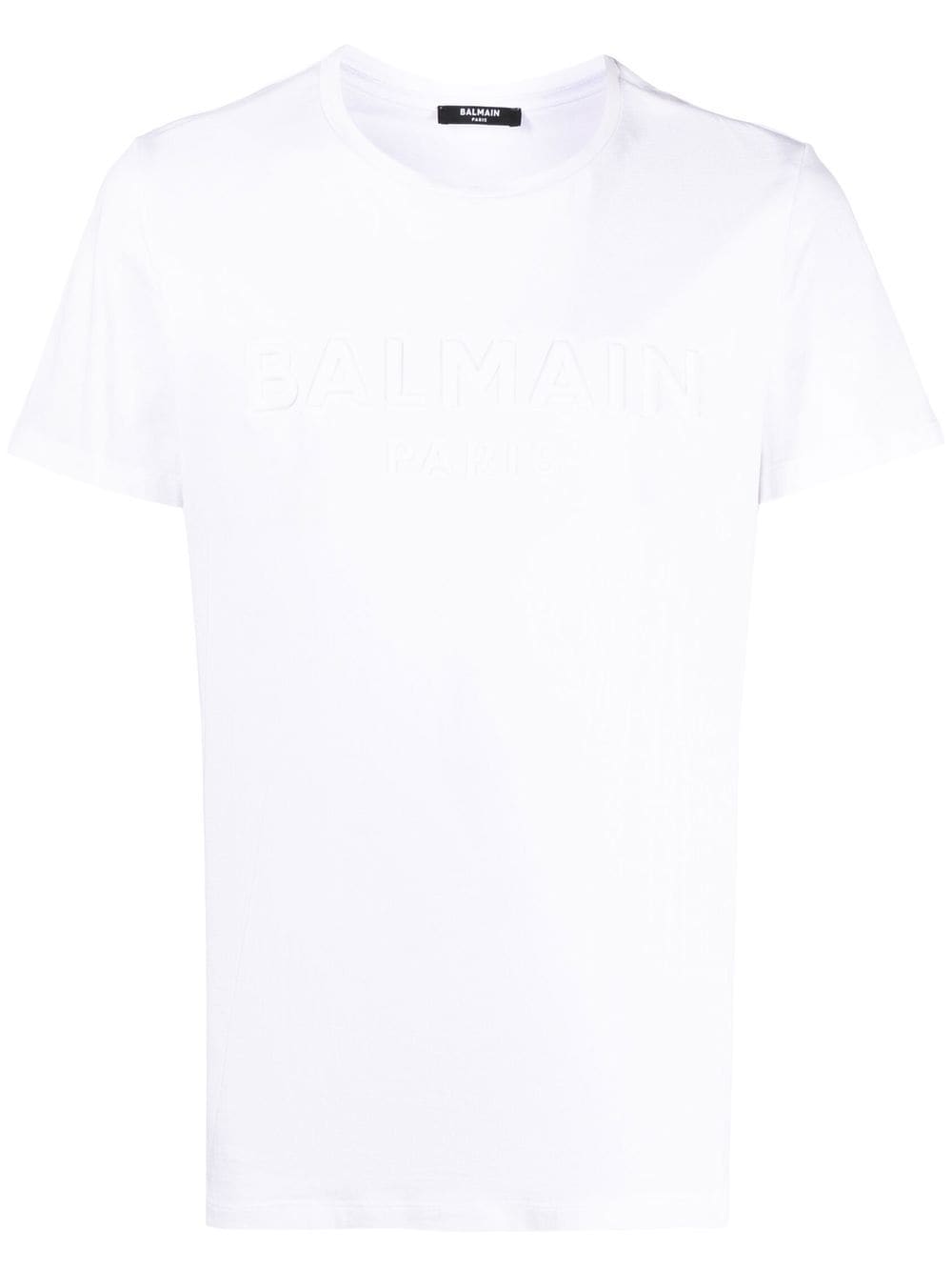 Balmain logo-embossed T-shirt - Grey von Balmain