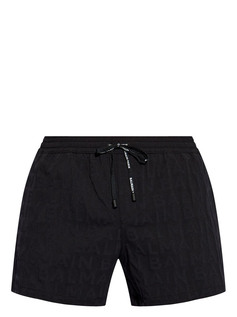 Balmain logo-embossed swim shorts - Black von Balmain