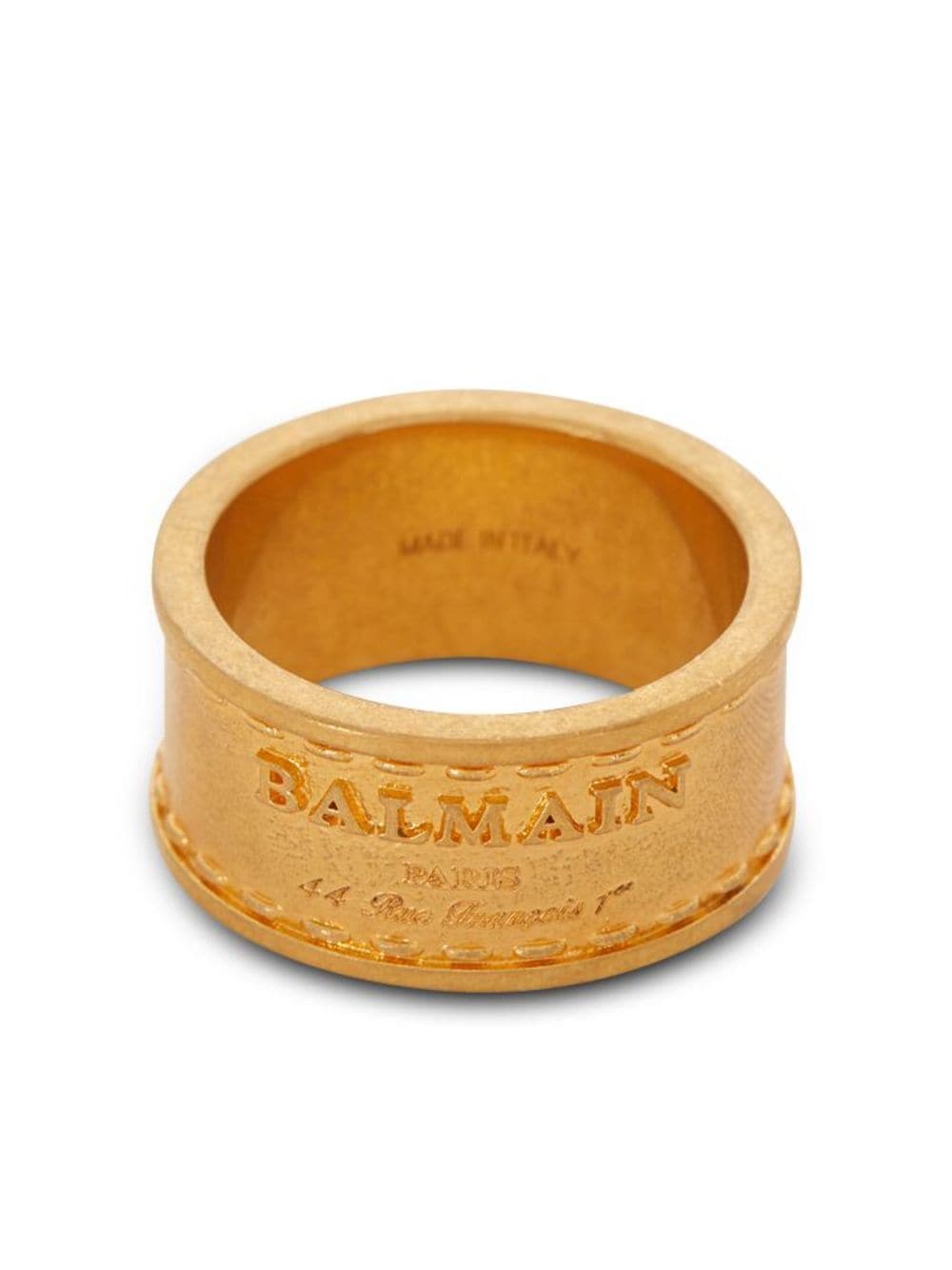 Balmain Signature band ring - Gold von Balmain